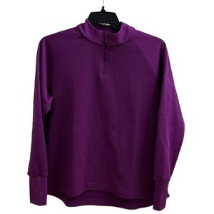 WOMEN'S NIKE GOLF DRI-FIT LONG SLEEVE HALF-ZIP PULLOVER